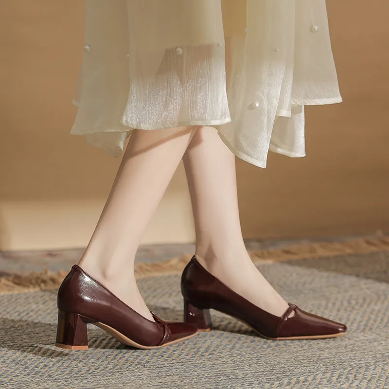 Zomila Chunky Heel High Heels Women's-8