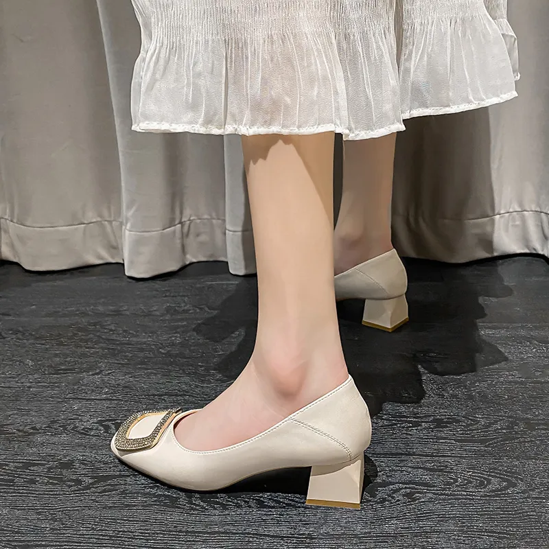 Zomila Casual Single Shoes 4.5cm Women's-3