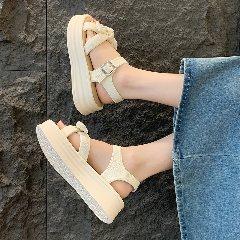 Zomila One Strap Sandals 5CM Women's-5