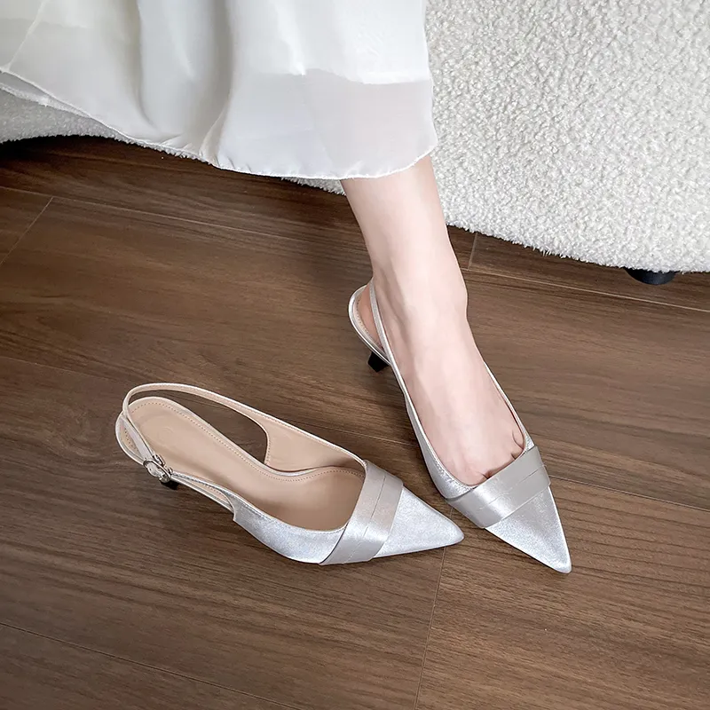 Zomila High Heels Women's Silver-2