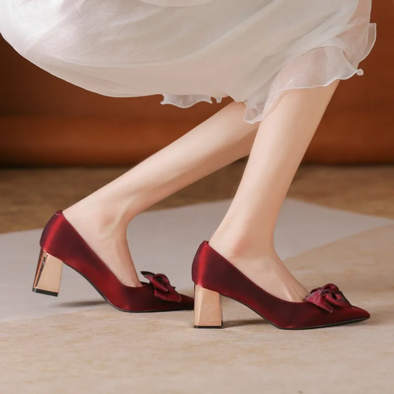 Zomila Chunky Heel High Heels Women's-8