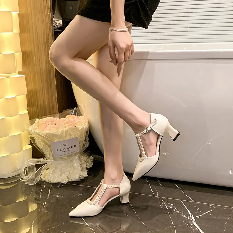 Zomila Chunky Heel High Heels Women's-1