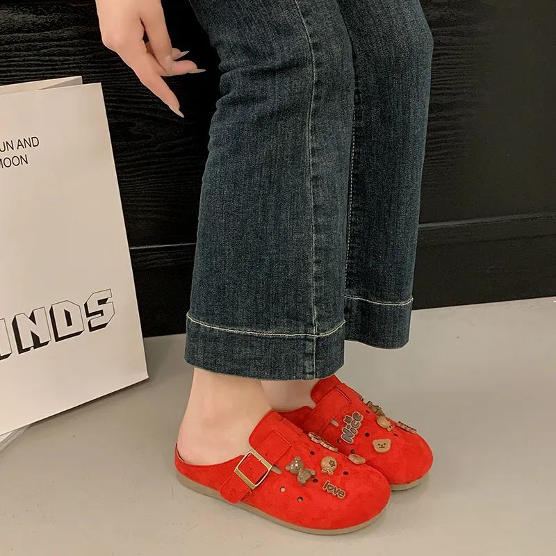 Zomila Abrasion Resistant Closed Toe Slippers Women's-4