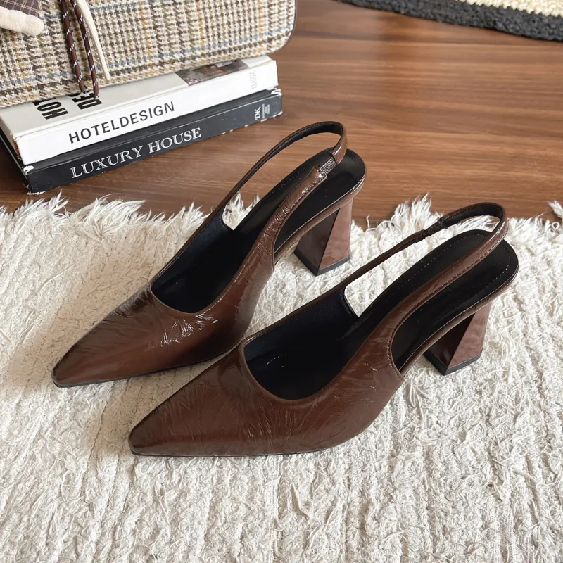 Zomila Chunky Heel High Heels Women's-14