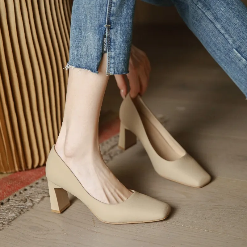 Zomila High Heels Women's Khaki-4