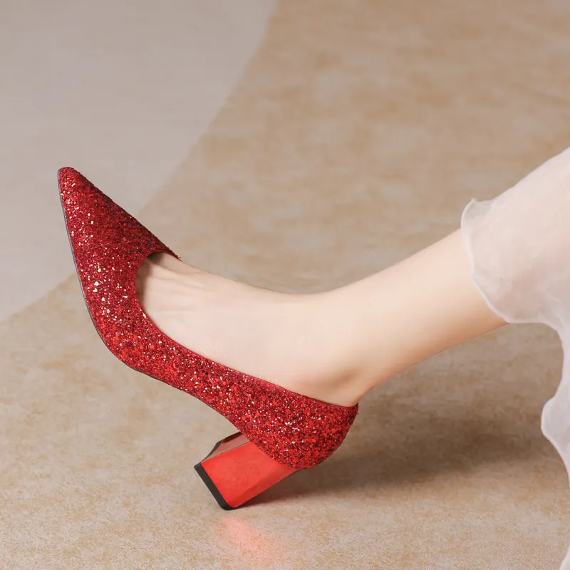 Zomila Chunky Heel High Heels Women's-18