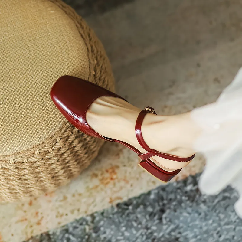 Zomila Chunky Heel High Heels Women's-1