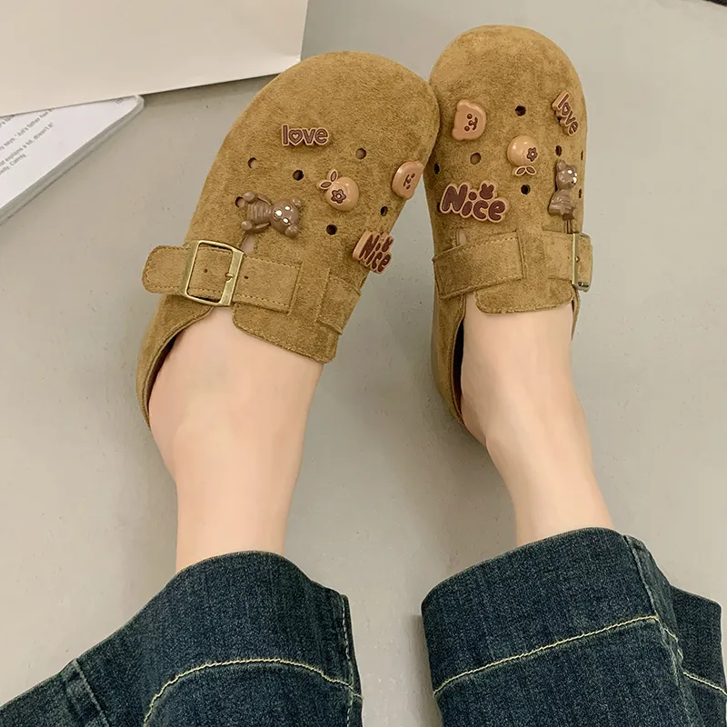 Zomila Abrasion Resistant Closed Toe Slippers Women's-8