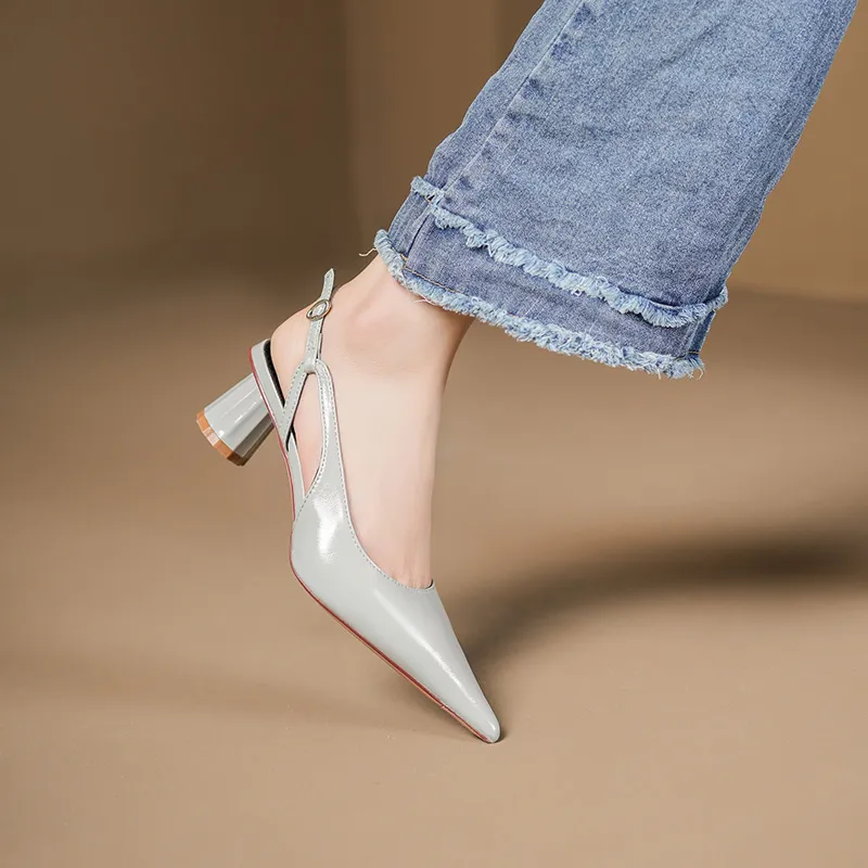 Zomila Chunky Heel High Heels Women's-3