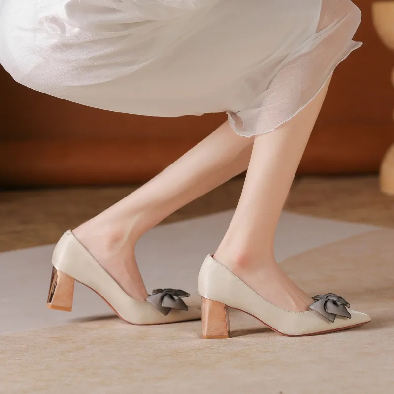 Zomila Chunky Heel High Heels Women's-2