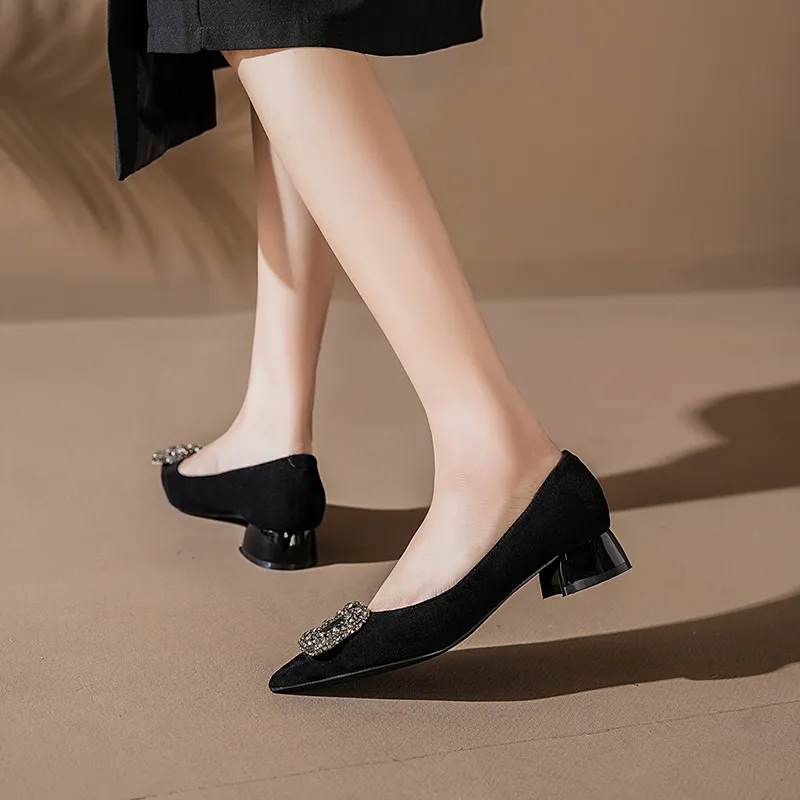 Zomila Casual Single Shoes 3CM Women's-4