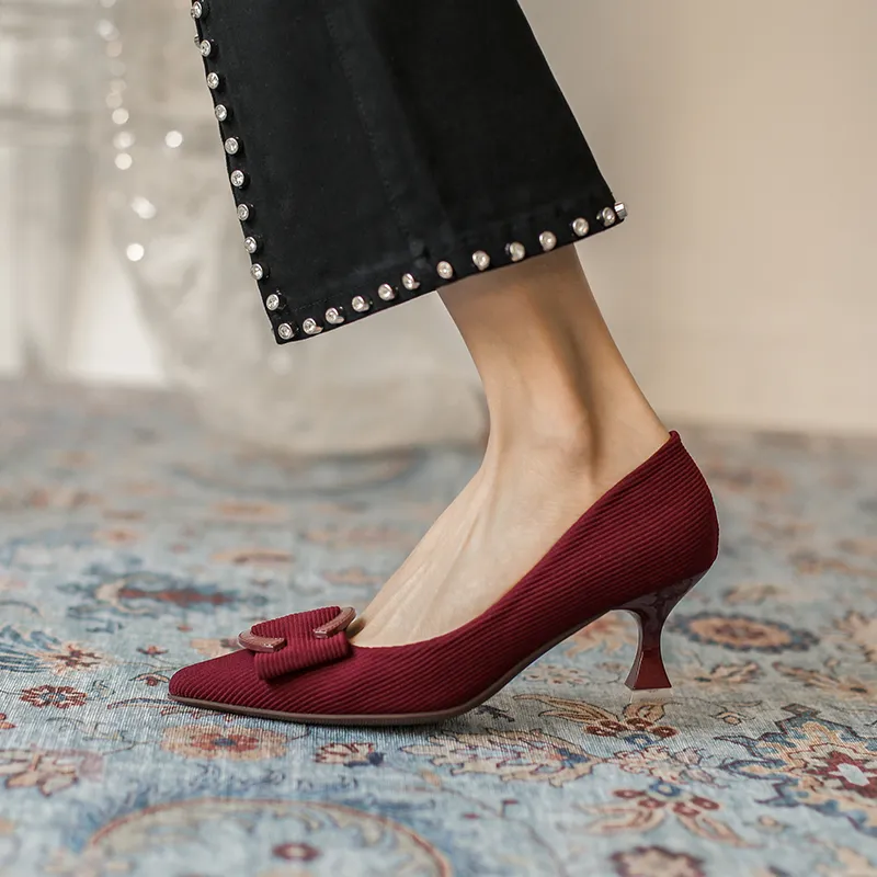 Zomila Flared Heel High Heels 5cm Women's-7