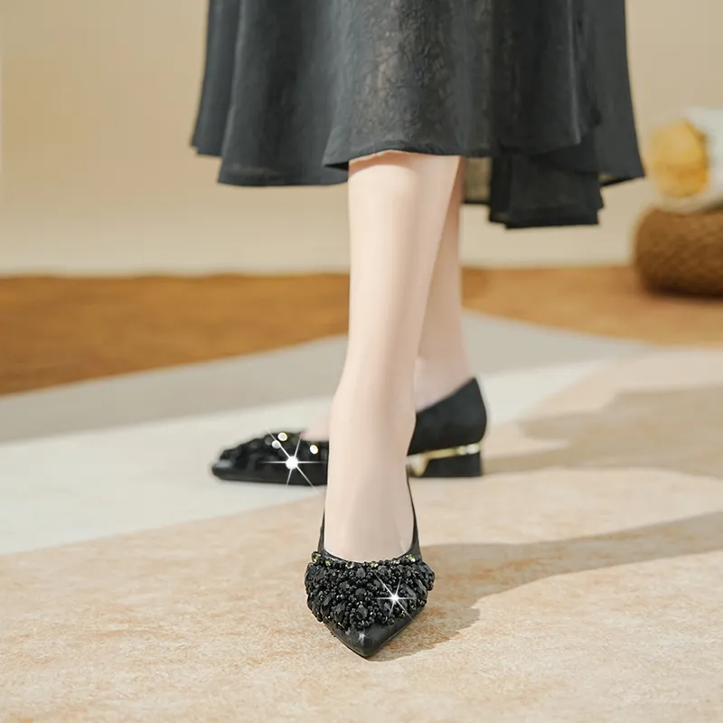 Zomila Chunky Heel High Heels Women's-3