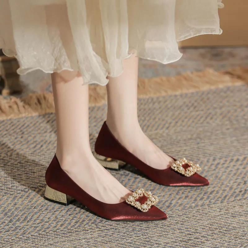 Zomila Chunky Heel High Heels Women's-3
