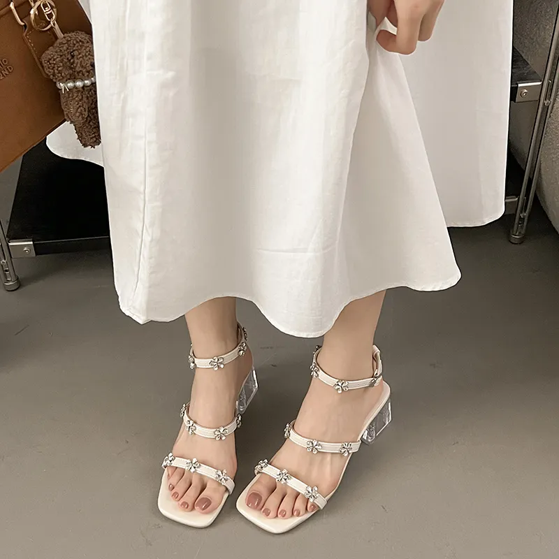 Zomila One Strap Sandals 6.5CM Women's-3