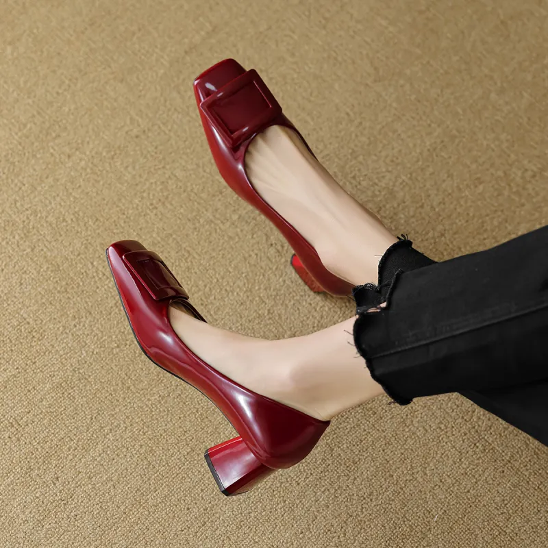 Zomila Chunky Heel High Heels 5cm Women's-6