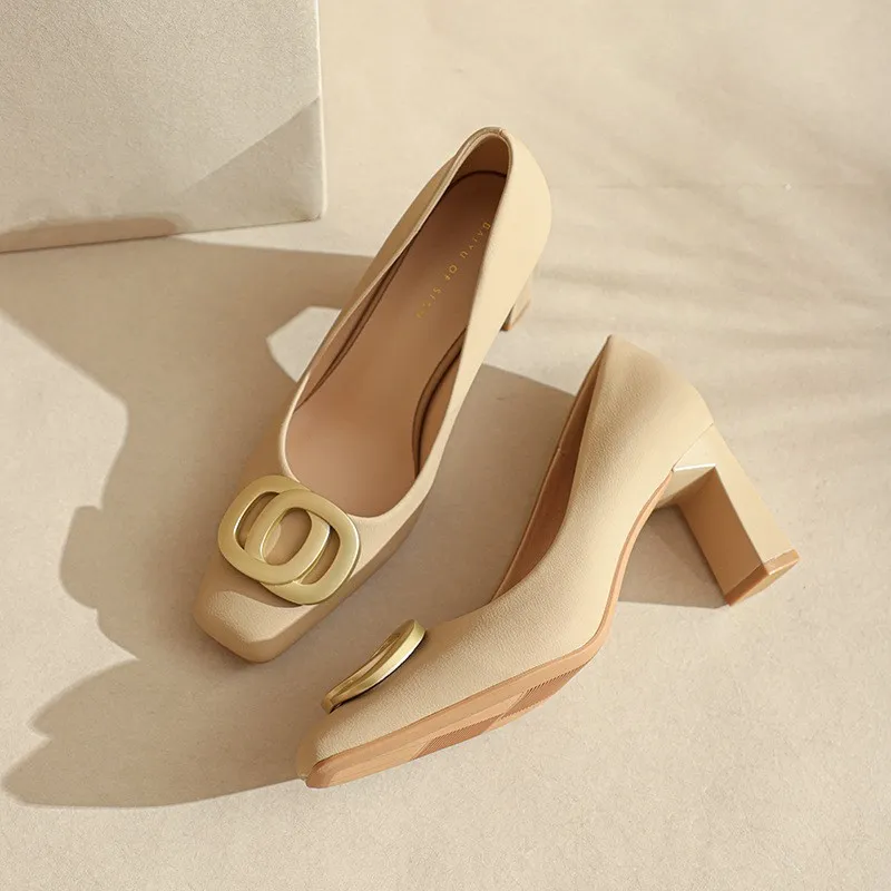 Zomila Chunky Heel High Heels Women's-3