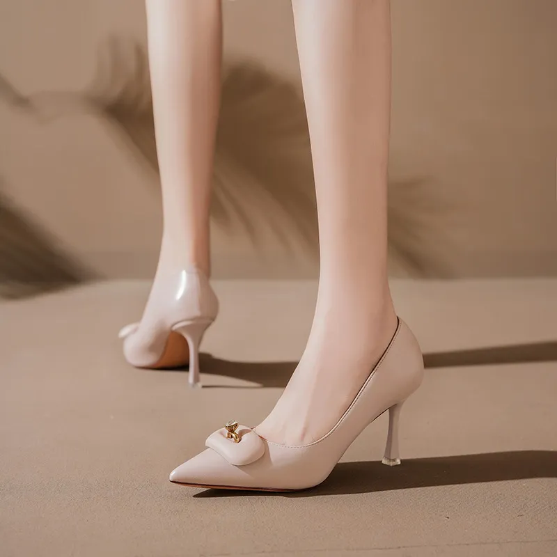Zomila High Heels Women's Ecru-8