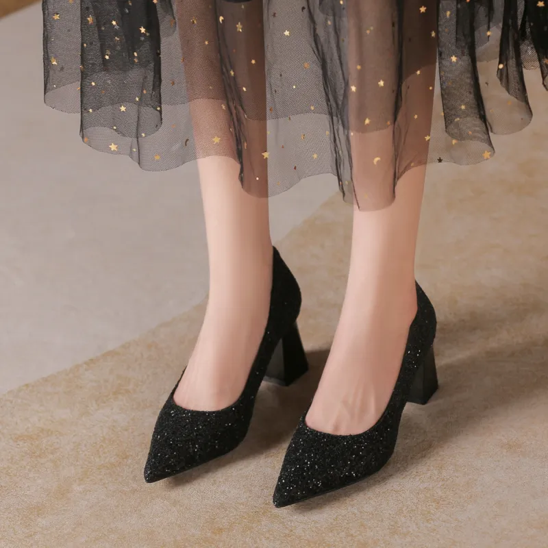 Zomila Chunky Heel High Heels Women's-13