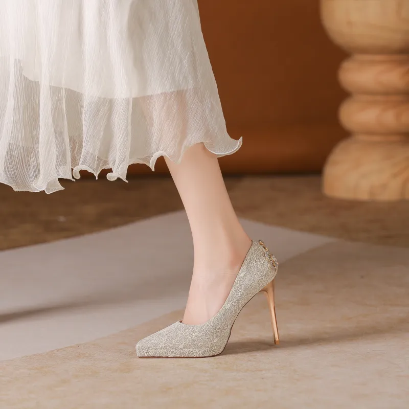 Zomila Slim Heel High Heels Women's-5