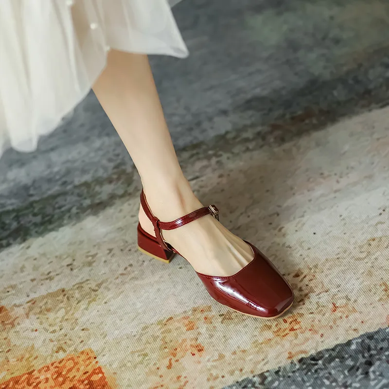 Zomila Chunky Heel High Heels Women's-5