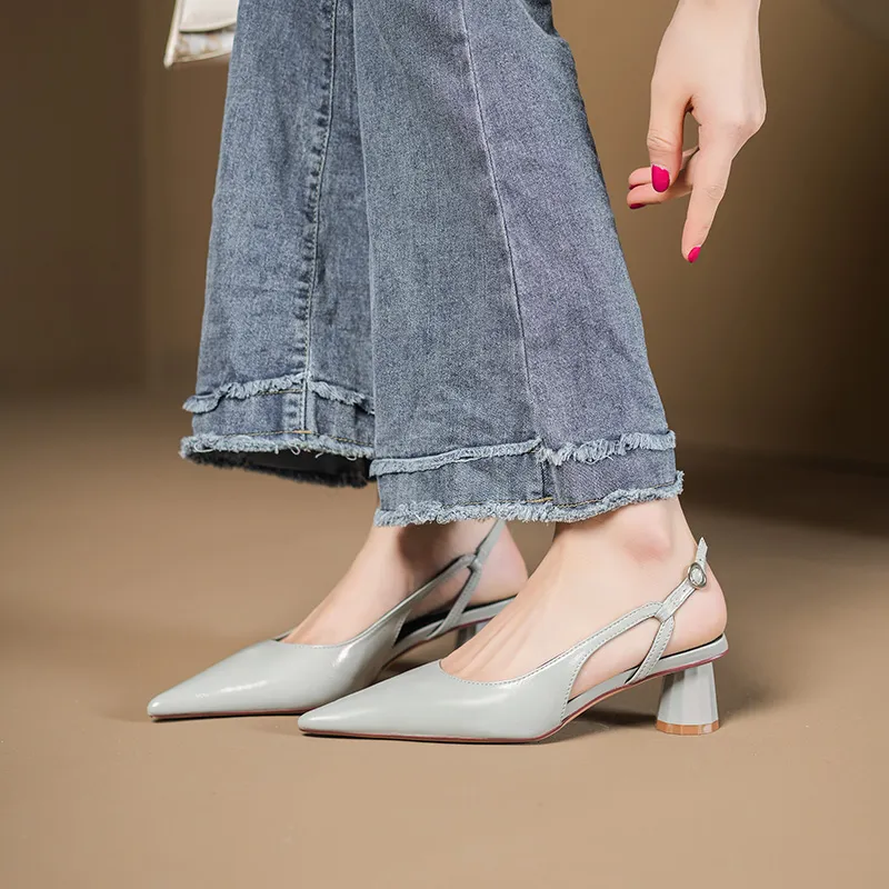 Zomila Chunky Heel High Heels Women's-2