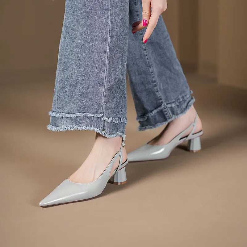 Zomila Chunky Heel High Heels Women's-1