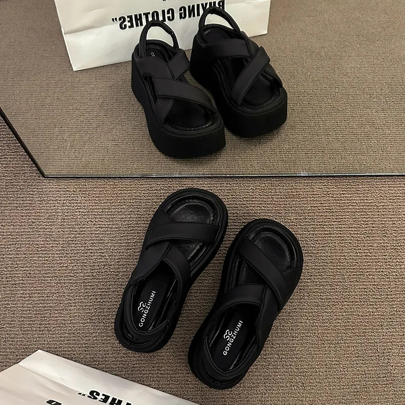 Zomila One Strap Sandals 5CM Women's-12