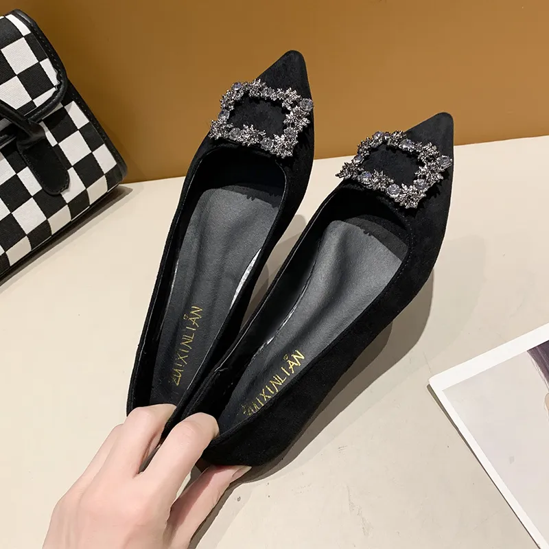 Zomila Casual Single Shoes Women's Black-4