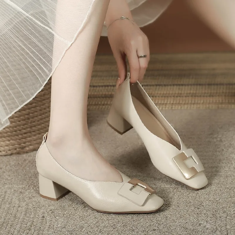 Zomila Chunky Heel High Heels Women's-1