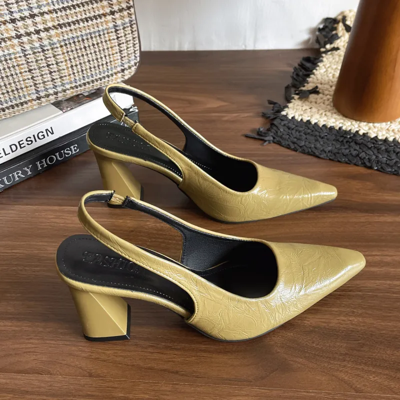Zomila Chunky Heel High Heels Women's-3