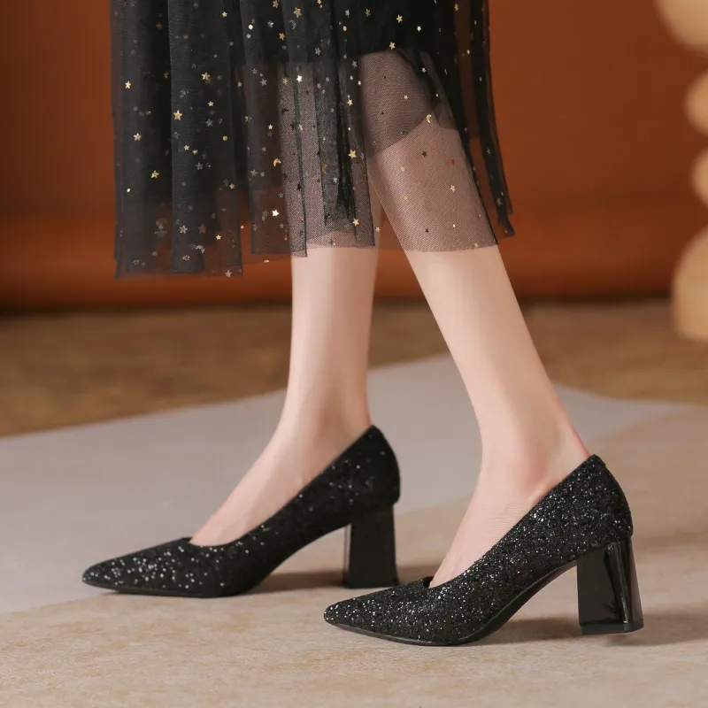 Zomila Chunky Heel High Heels Women's-15