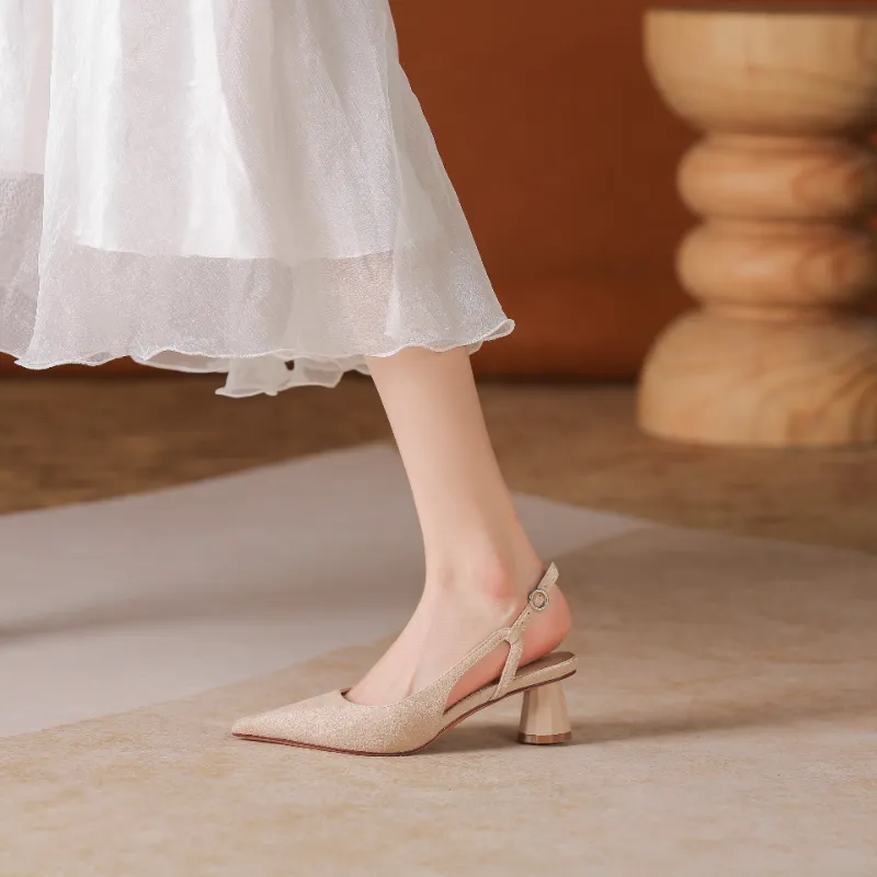 Zomila Chunky Heel High Heels Women's-4