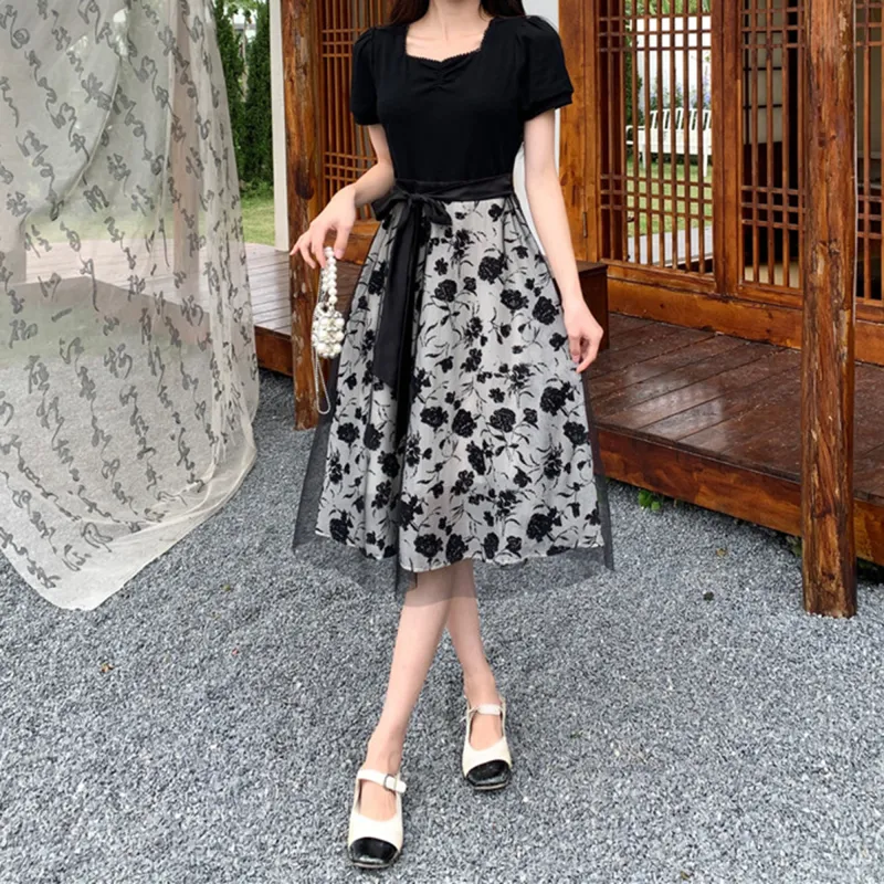 Pa33word Short Sleeved Dress Women's-7