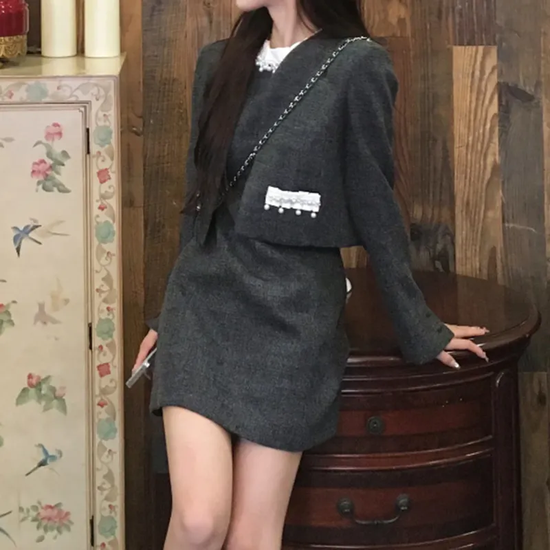 Nooidea Official Skirt Set Women's Black-6