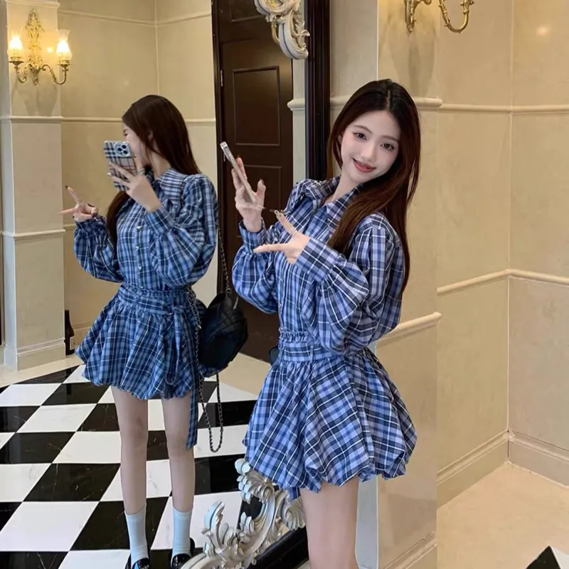 Nooidea Official Skirt Set Women's Blue-2