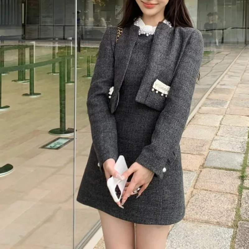 Nooidea Official Skirt Set Women's Black-5