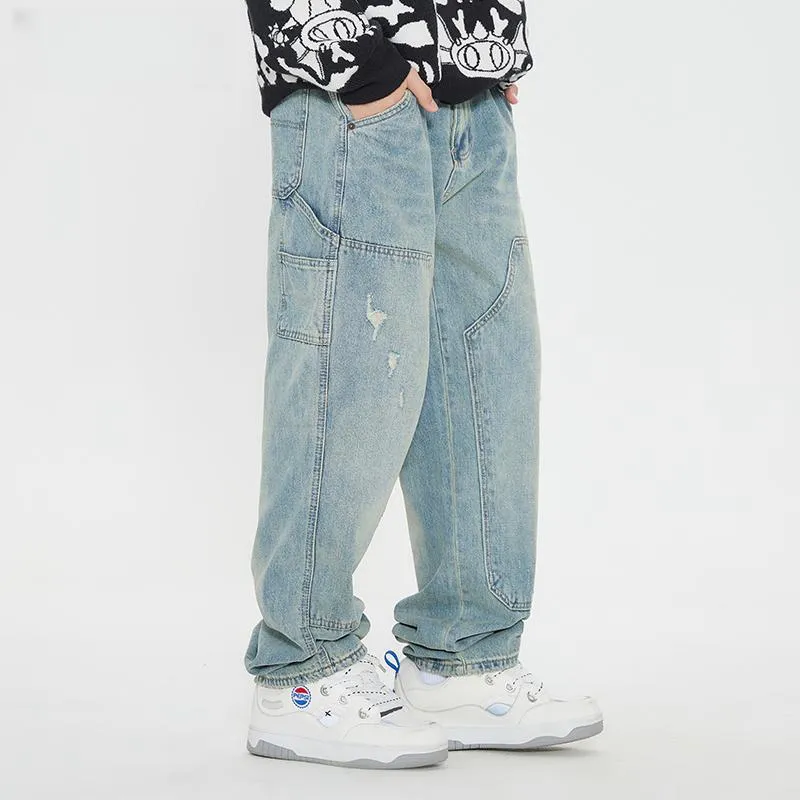 Pepsi Jeans Unisex Light Blue-4