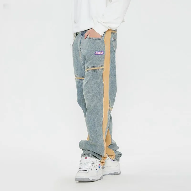 Pepsi Jeans Unisex Blue-5