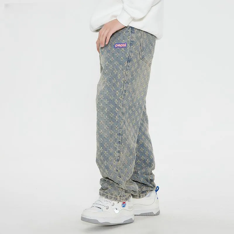 Pepsi Jeans Unisex Light Blue-4