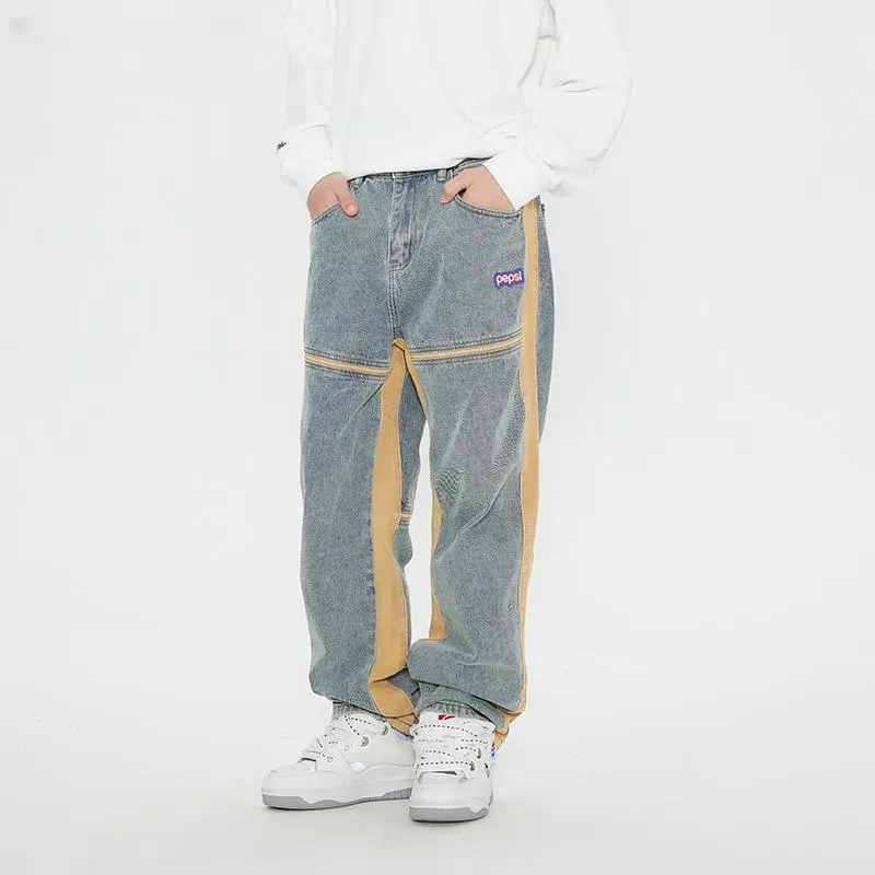 Pepsi Jeans Unisex Blue-3