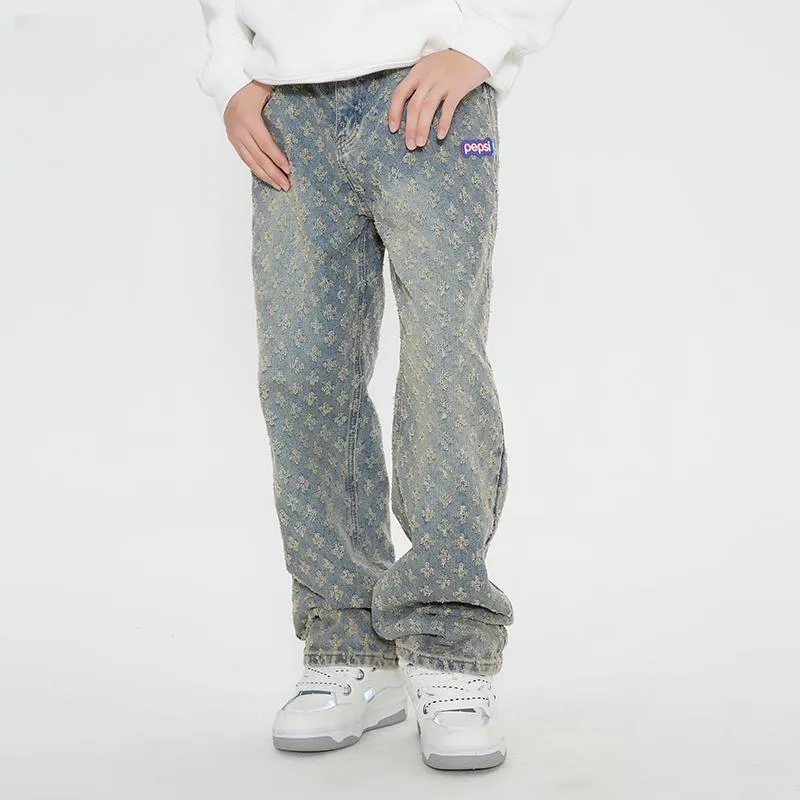 Pepsi Jeans Unisex Light Blue-5
