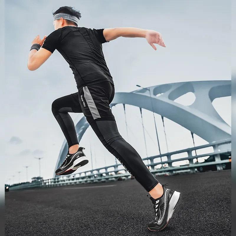 Strong Winds Light Carbon 1.0 Cushioned Slip Resistant Breathable Low Top Training Shoes-5