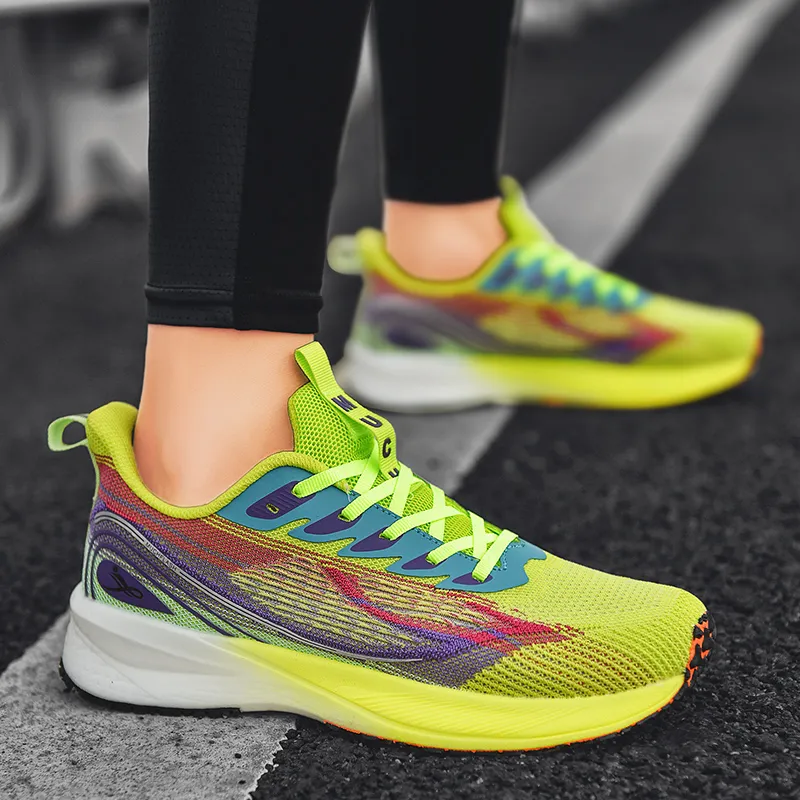 Strong Winds Light Carbon 1.0 Cushioned Slip Resistant Breathable Low Top Training Shoes-20