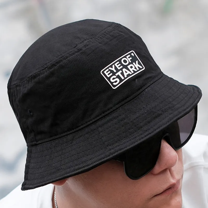 EYE OF STARK Face Shape Correction 100% Cotton Bucket Hats Unisex-4