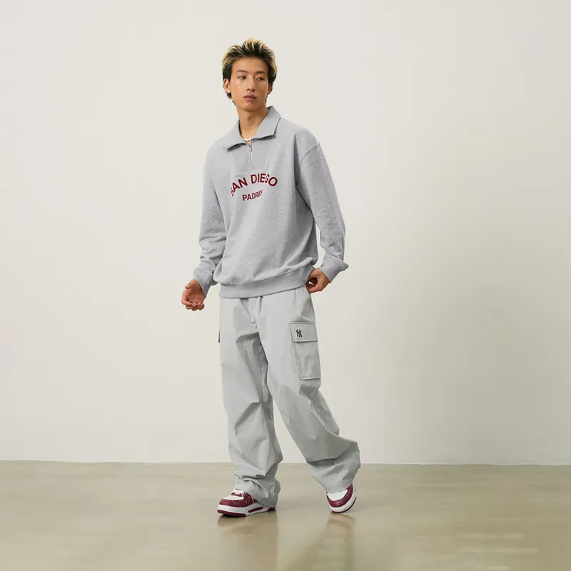 MLB Cargo Pants Men's Light Gray-6