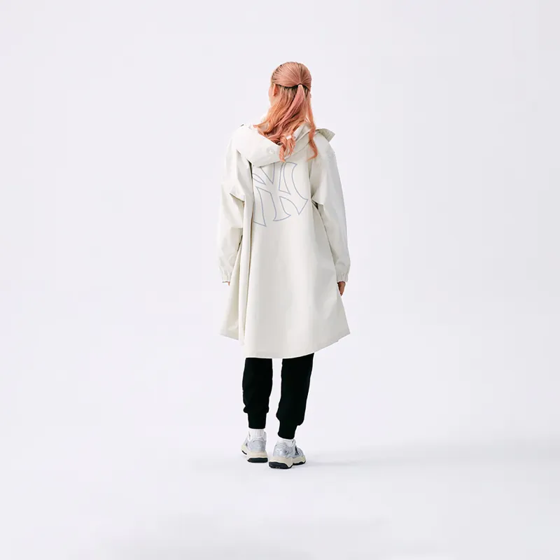 MLB New York Yankees Basic Collection SS25 Windproof Jacket Unisex Deep Ivory-3