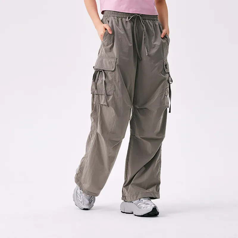MLB New York Yankees Basic Collection SS25 Cargo Pants Women's Gray-2