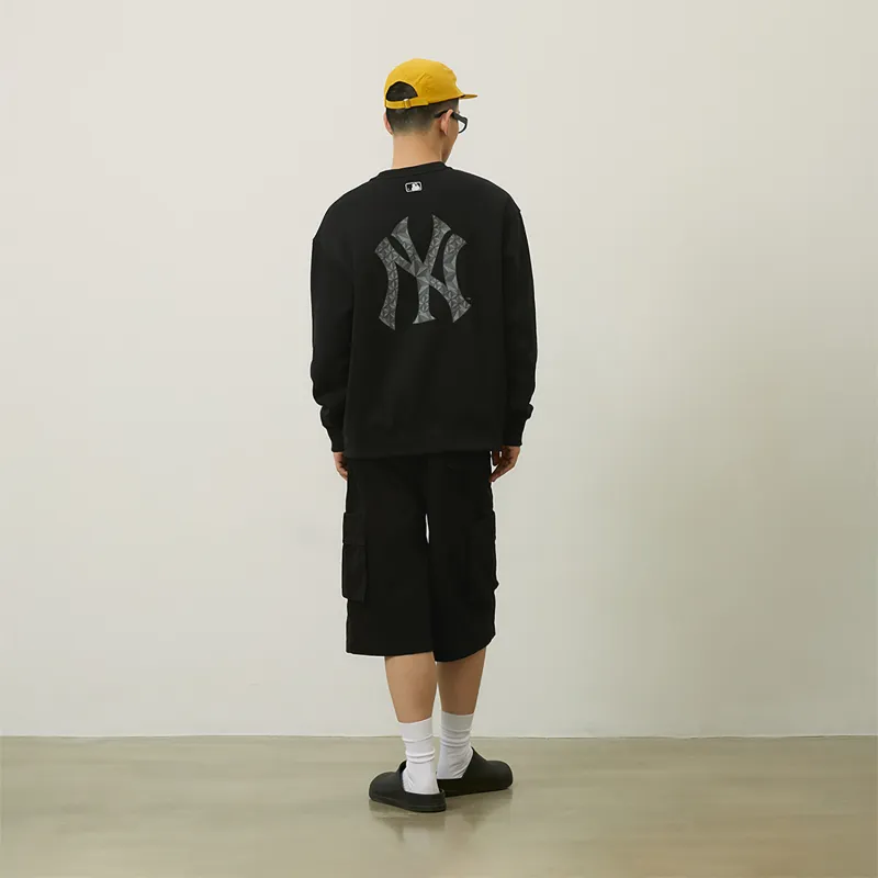 MLB MONOGRAM Collection New York Yankees FW24 Sweatshirt Unisex Black-2