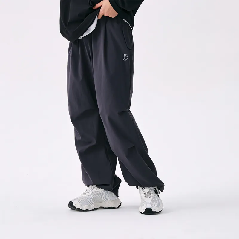 MLB Boston Red Sox Basic Collection SS25 Casual Pants Unisex Charcoal Gray-2
